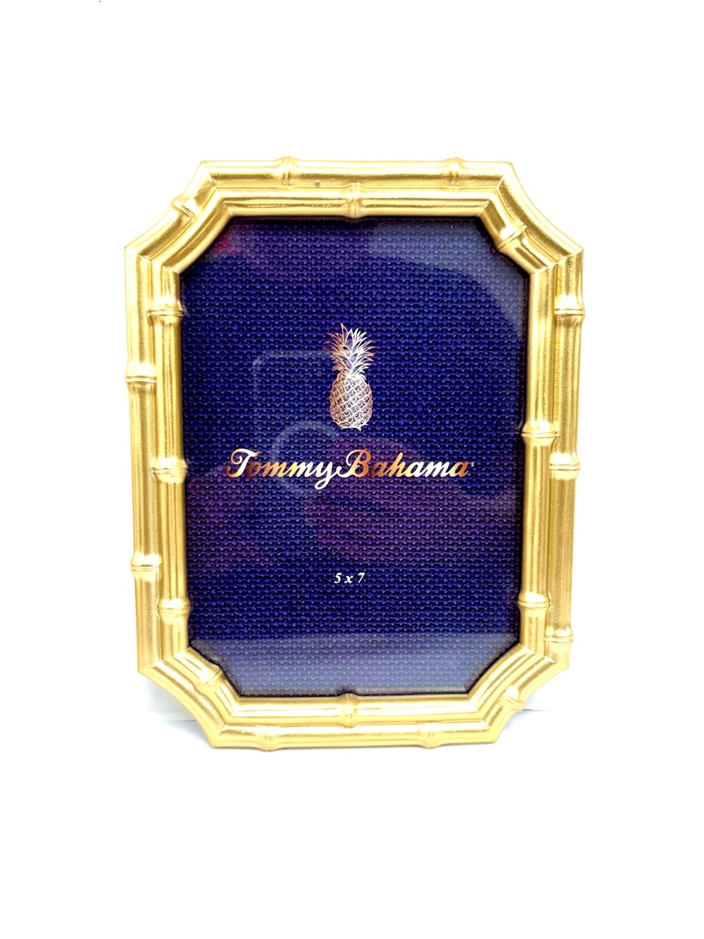 Tommy Bahama 5x7 Gold Bamboo Regency Style Picture Frame F571021